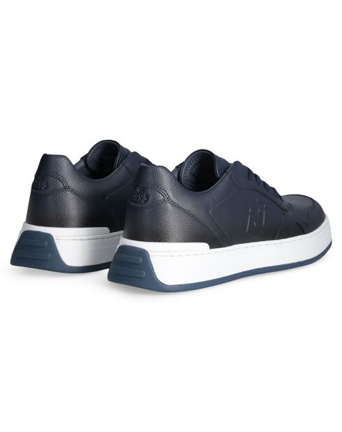 Baskets en Cuir Boy bleues