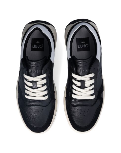 Baskets en Cuir Boy noires