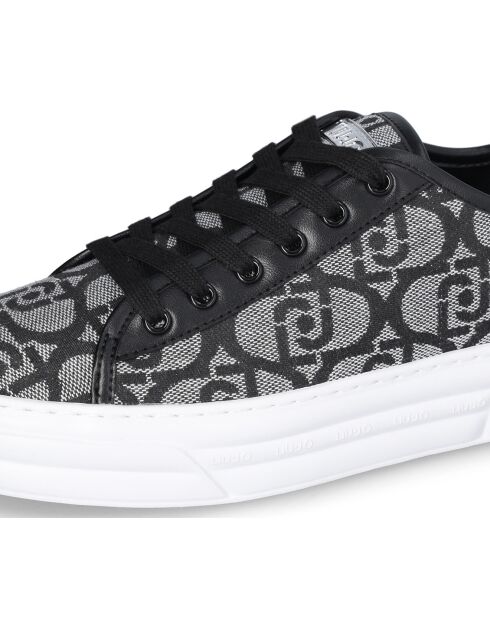 Baskets Cleo noir/blanc