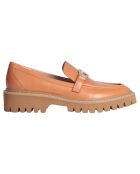 Mocassins en Cuir Cora cognac