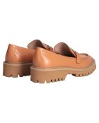Mocassins en Cuir Cora cognac