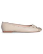 Ballerines en Cuir Dafne taupe