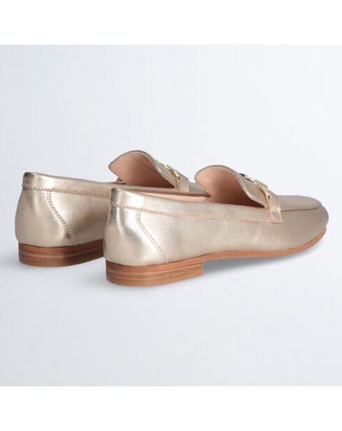Mocassins en Cuir Emel dorés