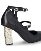 Babies en Cuir Jennifer noires