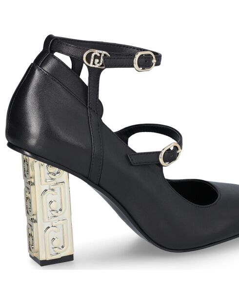 Babies en Cuir Jennifer noires