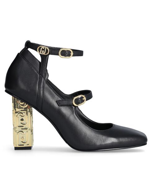 Babies en Cuir Jennifer noires
