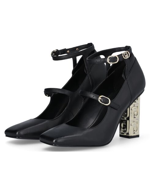 Babies en Cuir Jennifer noires