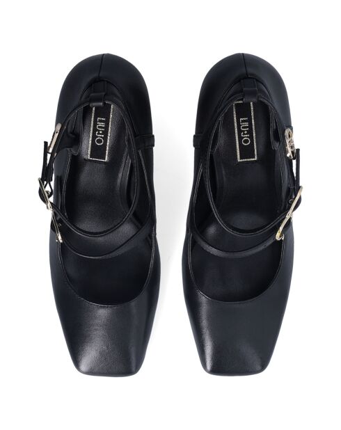 Babies en Cuir Jennifer noires