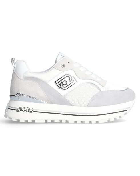 Baskets en Cuir Maxi blanches