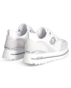 Baskets en Cuir Maxi blanches