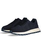 Baskets en Cuir Running bleues