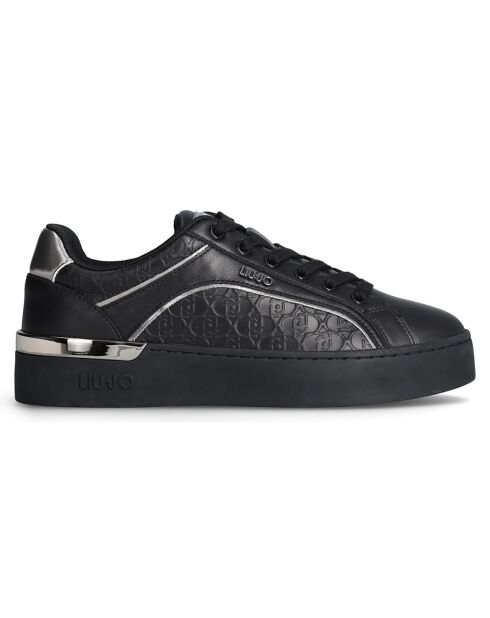 Baskets en Cuir Silvia noires