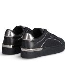 Baskets en Cuir Silvia noires