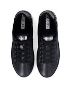 Baskets en Cuir Silvia noires