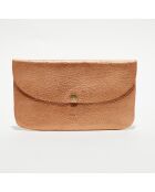 Pochette en Cuir Olcay Ng orange - 20x11.5x0.5 cm