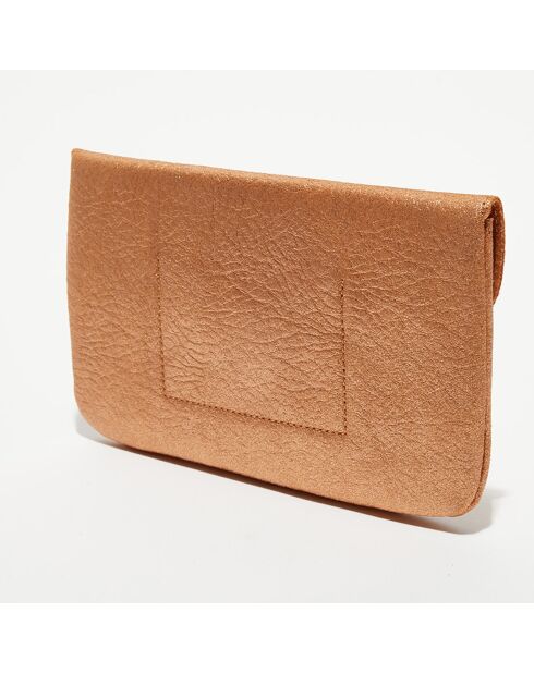 Pochette en Cuir Olcay Ng orange - 20x11.5x0.5 cm