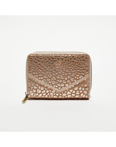Compagnon en Cuir Rome J nude - 14x10x3.5 cm