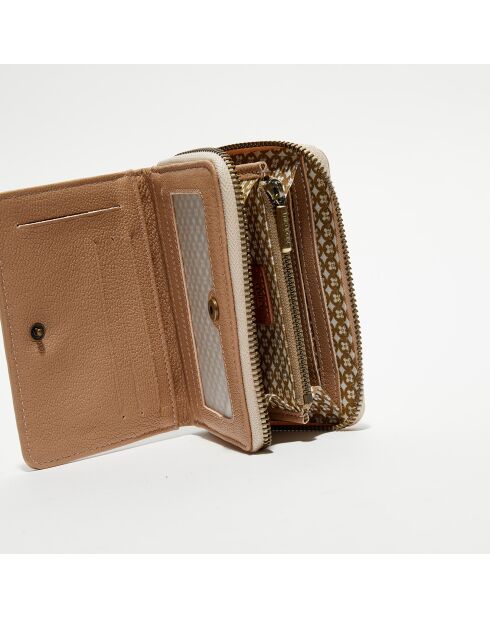 Compagnon en Cuir Rome J nude - 14x10x3.5 cm