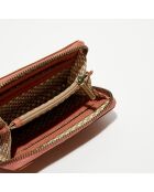 Portefeuille en Cuir Pat Fico camel - 14x10x2.5 cm