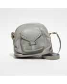 Sac bandoulière en Cuir Pala vert menthe - 25x21x14 cm