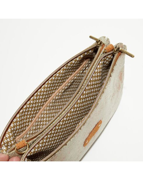 Sac pochette Natasha Ep10 gris - 24x16x4 cm