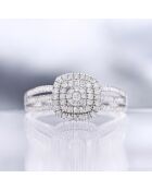 Bague Moromba Diamant 0.49 ct or blanc