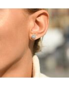 Boucles d'oreilles Majestic Diamants 0.35ct or blanc