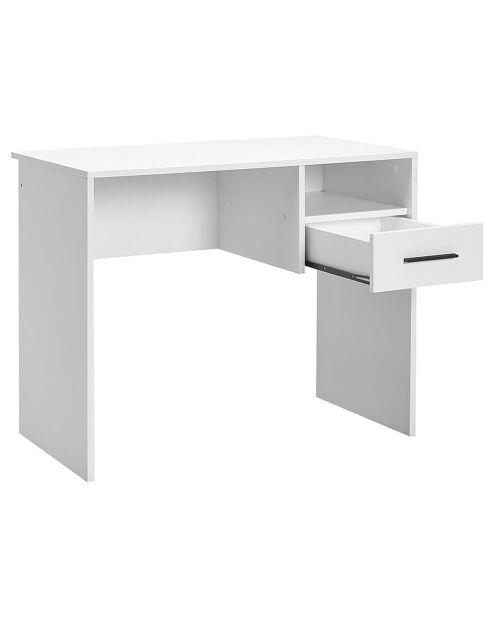 Bureau Cms-105 blanc - 90x75x52 cm