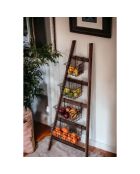 Etagère panier à rangement Miles noire - 145x60x22 cm