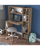 Bureau HA104 marron - 80x74,8x40 cm