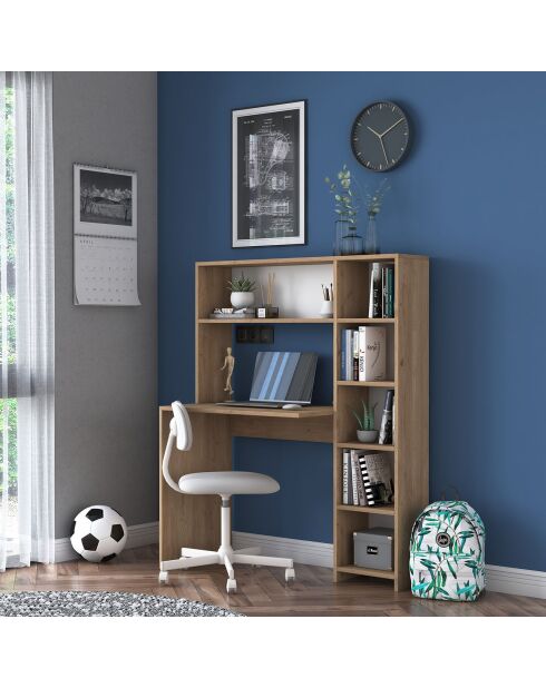 Bureau HA104 marron - 80x74,8x40 cm