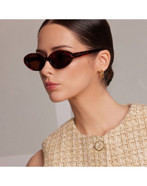 Lunettes de soleil Chic ambrées