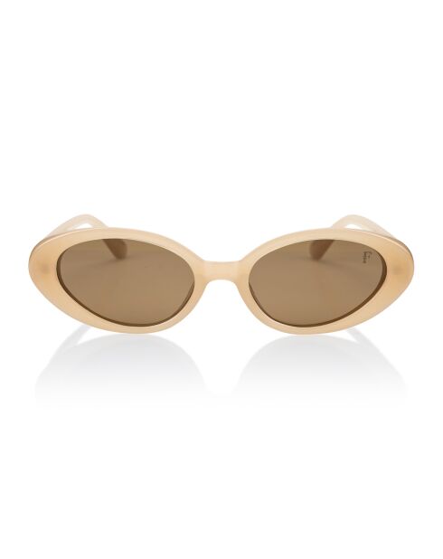 Lunettes de soleil Chic nude