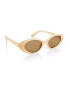 Lunettes de soleil Chic nude