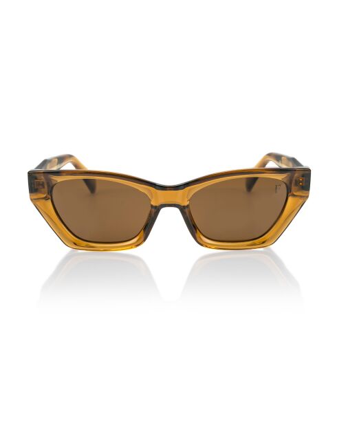 Lunettes de soleil Catwalk marron