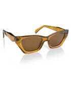 Lunettes de soleil Catwalk marron