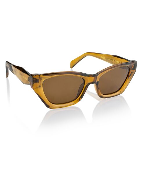 Lunettes de soleil Catwalk marron
