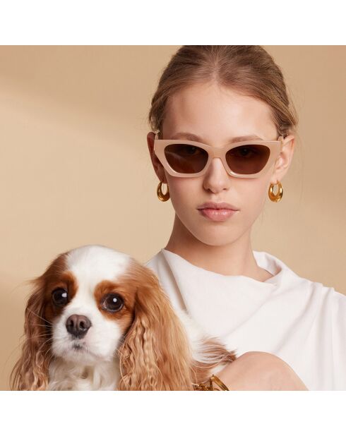 Lunettes de soleil Catwalk nude