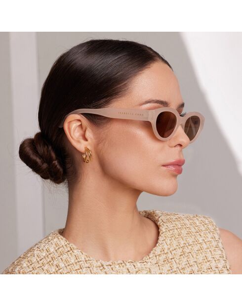 Lunettes de soleil Iconic nude