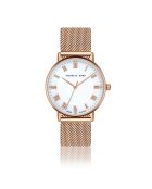 Montre Chloe en Acier & Diamant rose doré