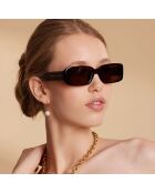 Lunettes de soleil Lush ambrées