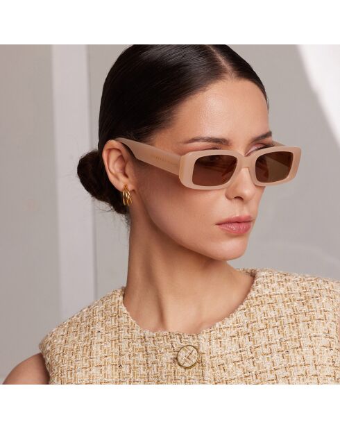Lunettes de soleil Lush nude