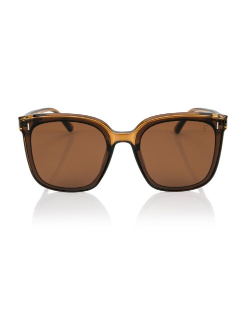 Lunettes de soleil Fashionista marron