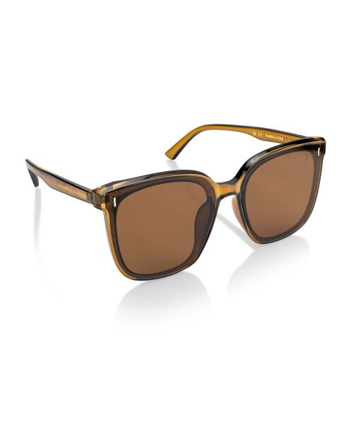 Lunettes de soleil Fashionista marron