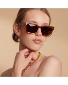 Lunettes de soleil Penelope marron