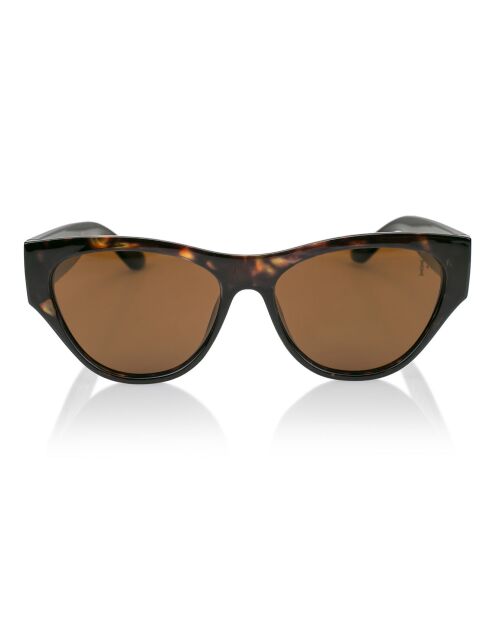 Lunettes de soleil Glamour ambrées