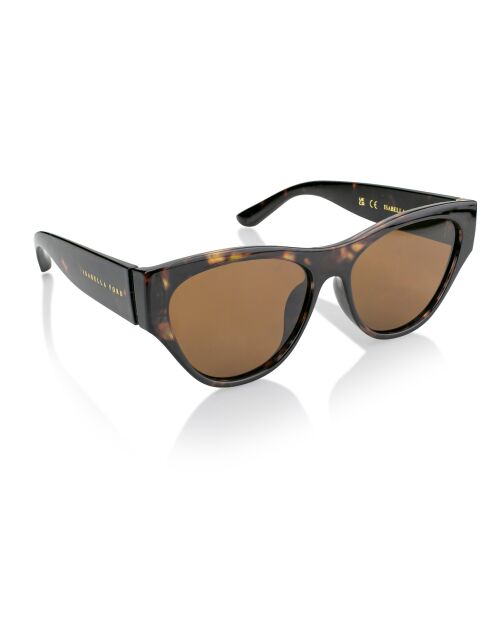 Lunettes de soleil Glamour ambrées