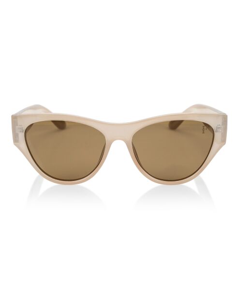 Lunettes de soleil Glamour nude