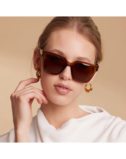 Lunettes de soleil Modish marron
