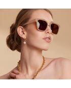 Lunettes de soleil Modish nude